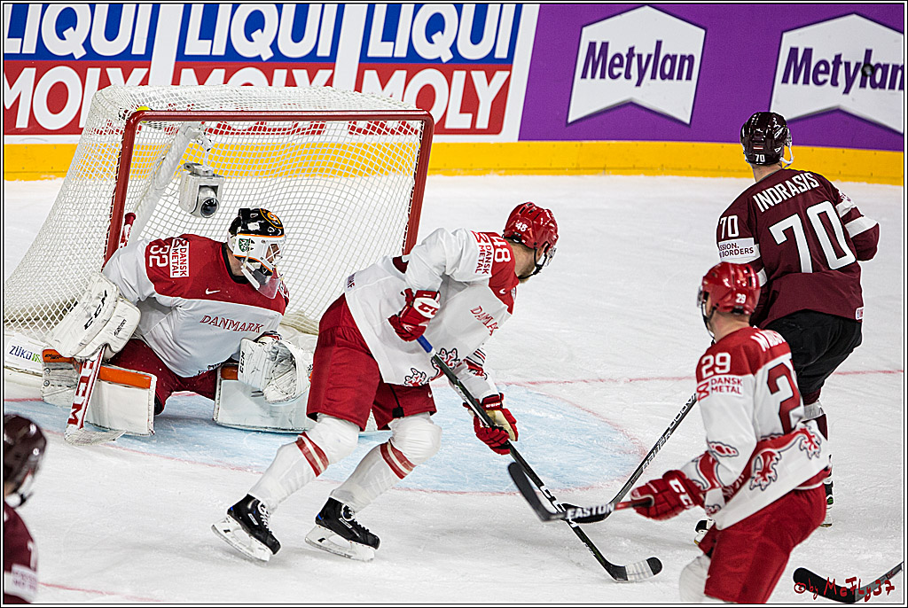 IIHF WM 2017, Lettland - Daenemark, 06.05.2017